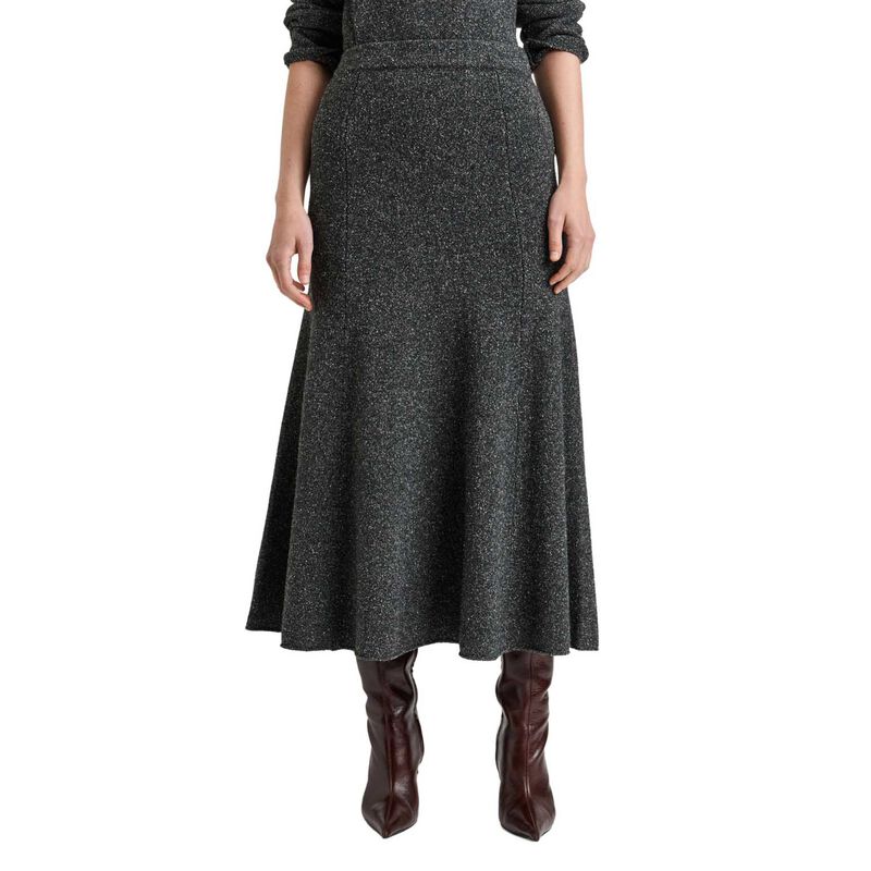 Veronika Maine Boucle Knit Skirt image number 4